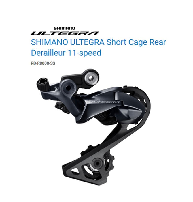 SHIMANO Ultegra R8000 Rear Derailleur RD-R8000