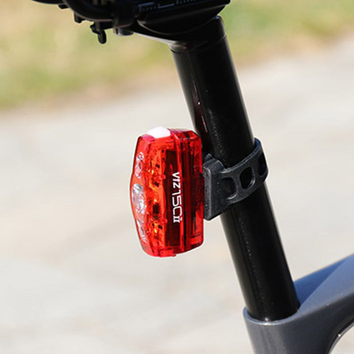 Cateye AMPP 500S + Viz 150 II USB Rechargeable Front / Rear Light Set