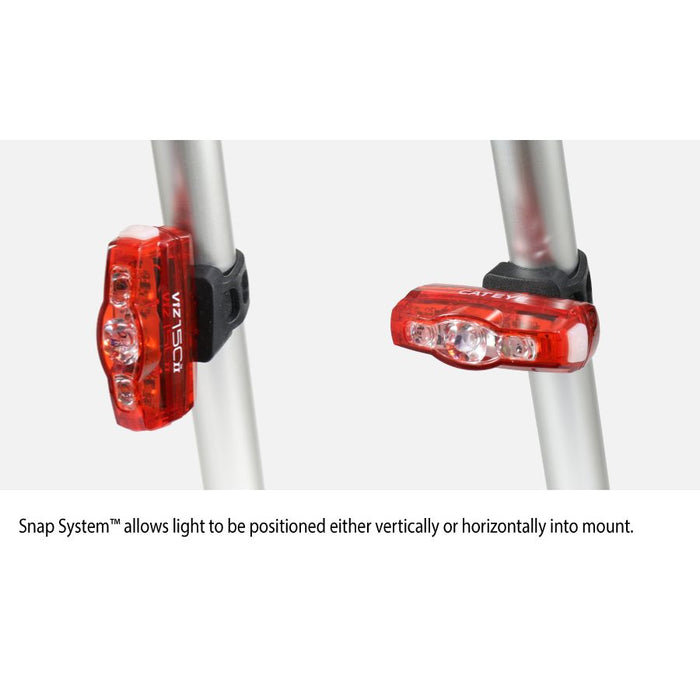Cateye ViZ150 II USB C Rechargeable Rear Light TL-LD801