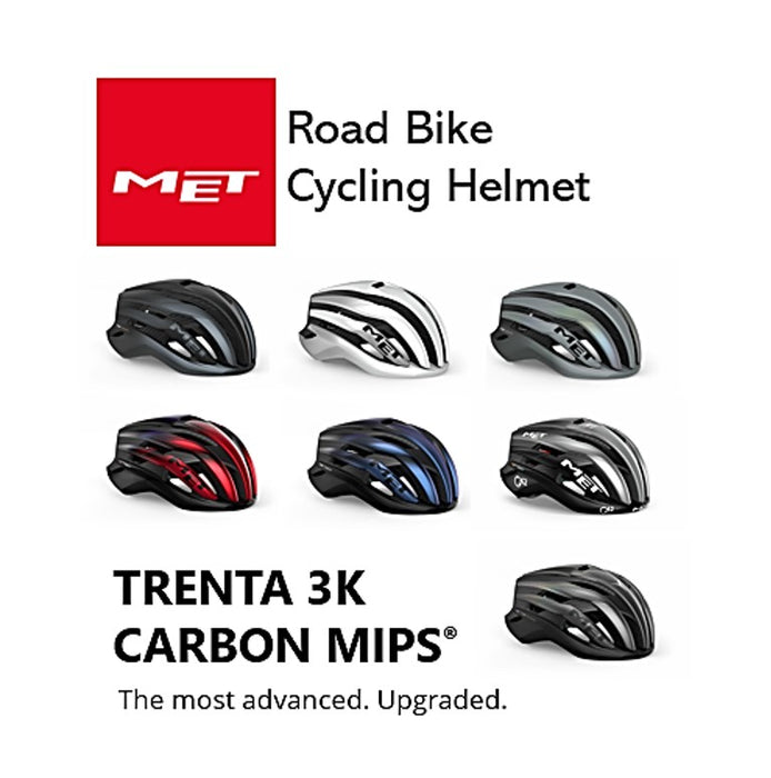 MET Trenta 3K Carbon MIPS Road Cycling Helmet