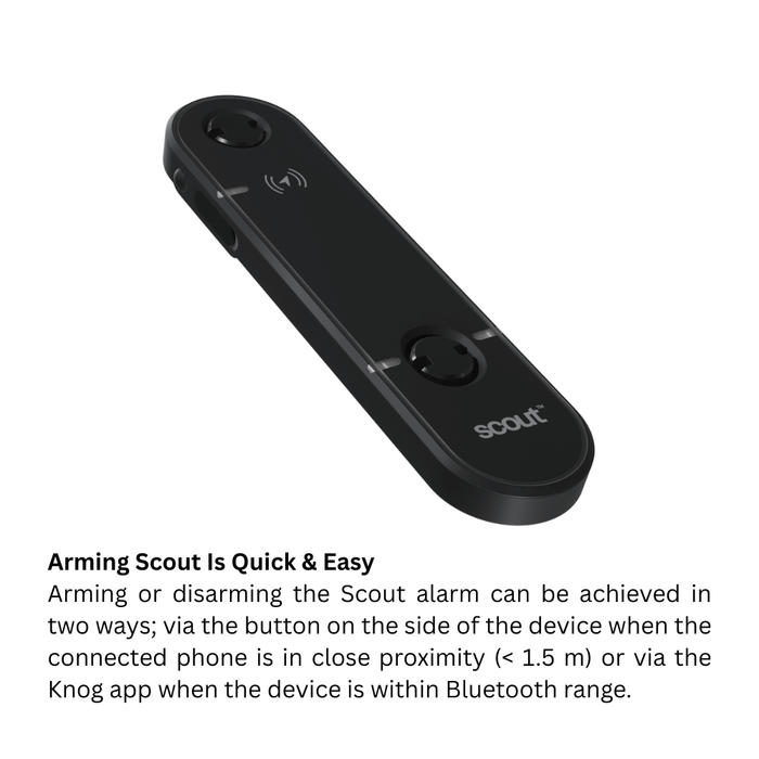 Knog Scout Bike Alarm, Tracker & Finder