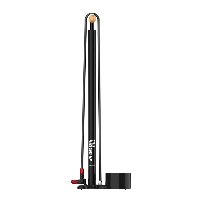 Lezyne Steel Floor Drive Bicycle Bike Tire Floor Pump ABS-1 Pro Valve Max 220 psi