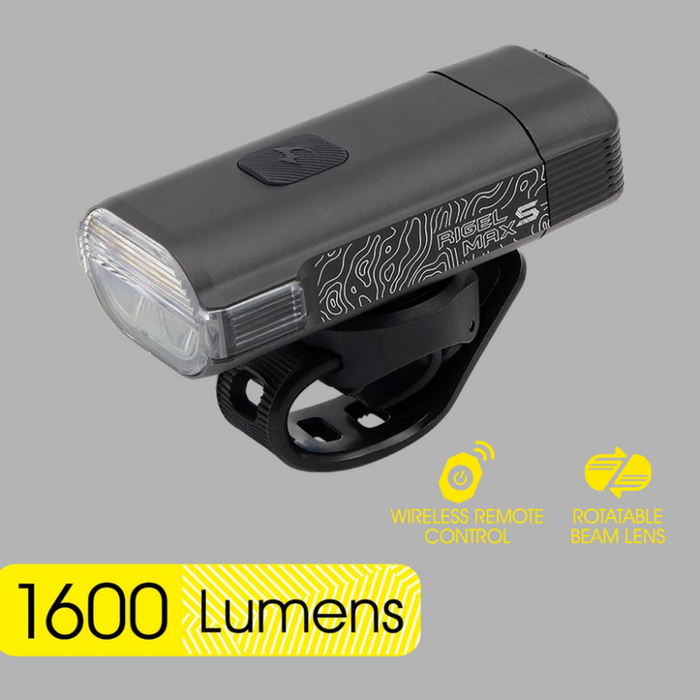 Moon Rigel Max-S 1600 Lumen USB C Rechargeable Front Light