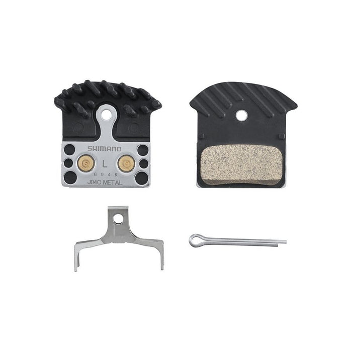 Shimano Disc Brake Pad J04C-MF Metal with Fin