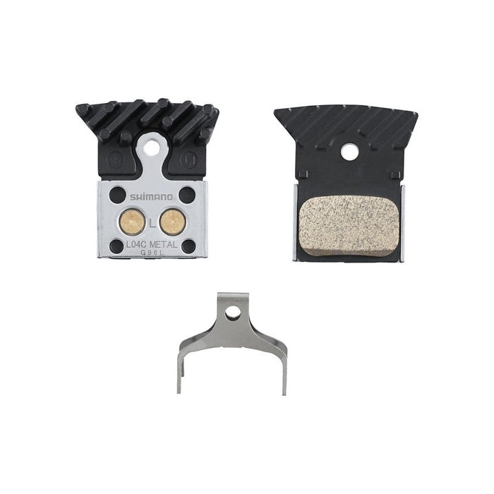 Shimano Disc Brake Pad L04C-MF Metal with Fin
