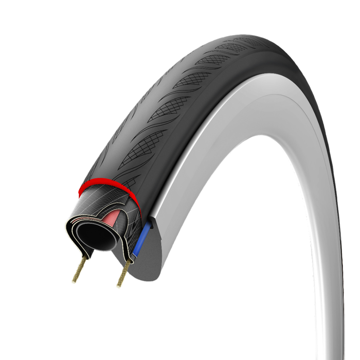 Vittoria Rubino V Tubed Clincher Road Tire with Graphene 2.0