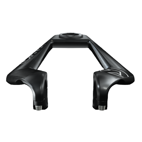 Pro Compact Carbon Clip-On Bar with Computer Mount