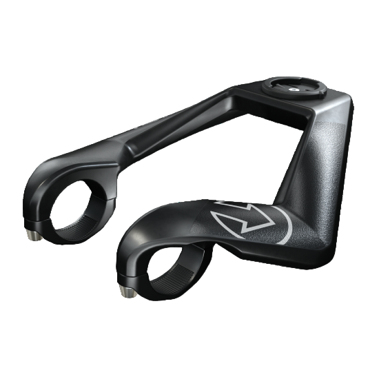 Pro Compact Carbon Clip-On Bar with Computer Mount