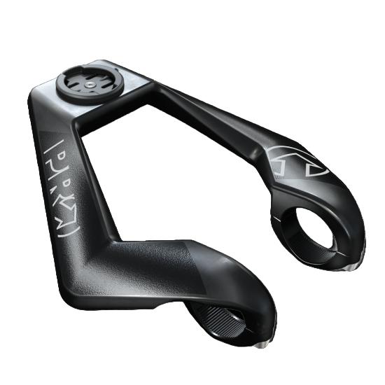 Pro Compact Carbon Clip-On Bar with Computer Mount
