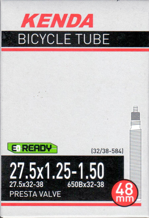 Kenda Inner Tube 27.5 inch 650B Presta/Schrader Valve